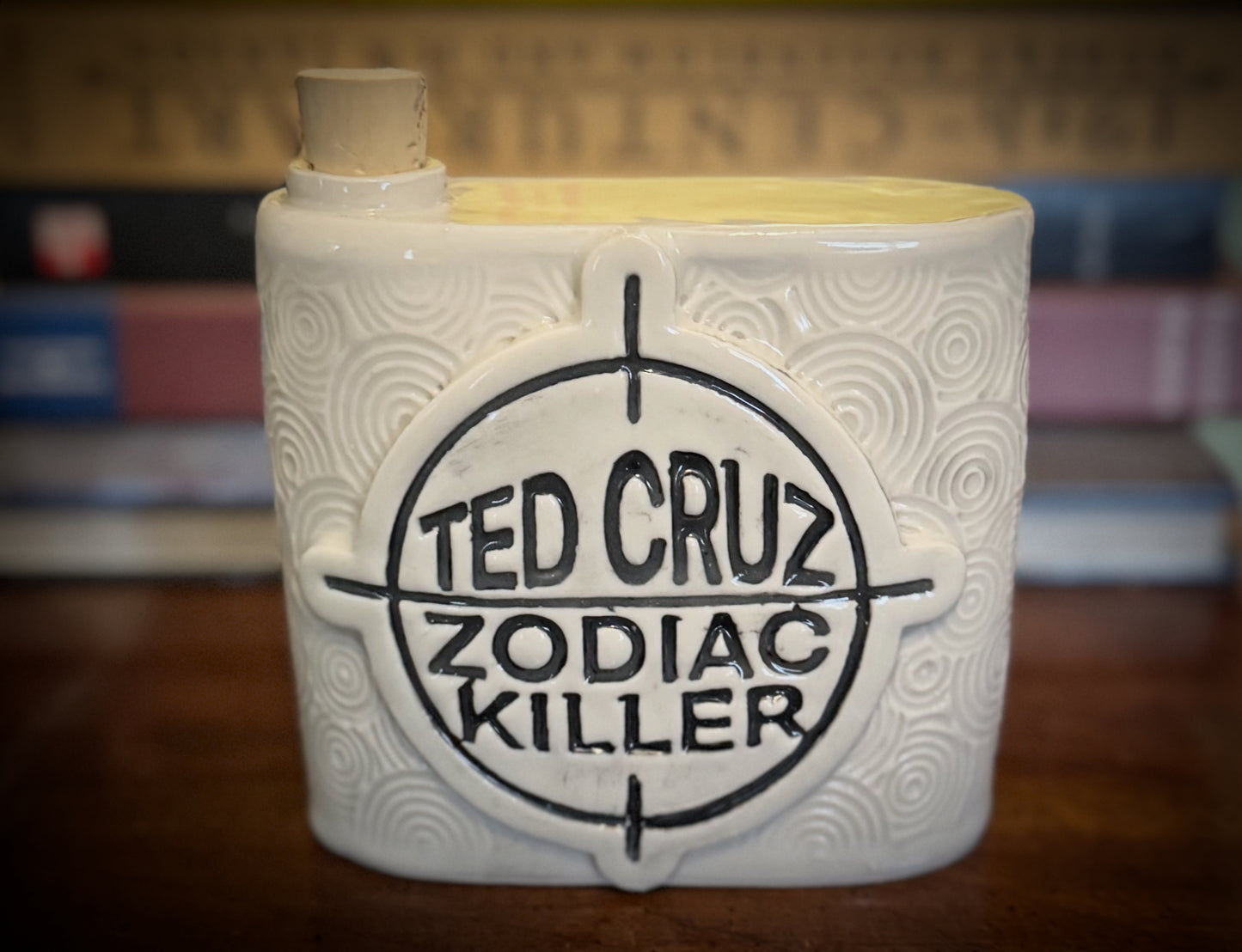 Ted Cruz Zodiac Killer Flask