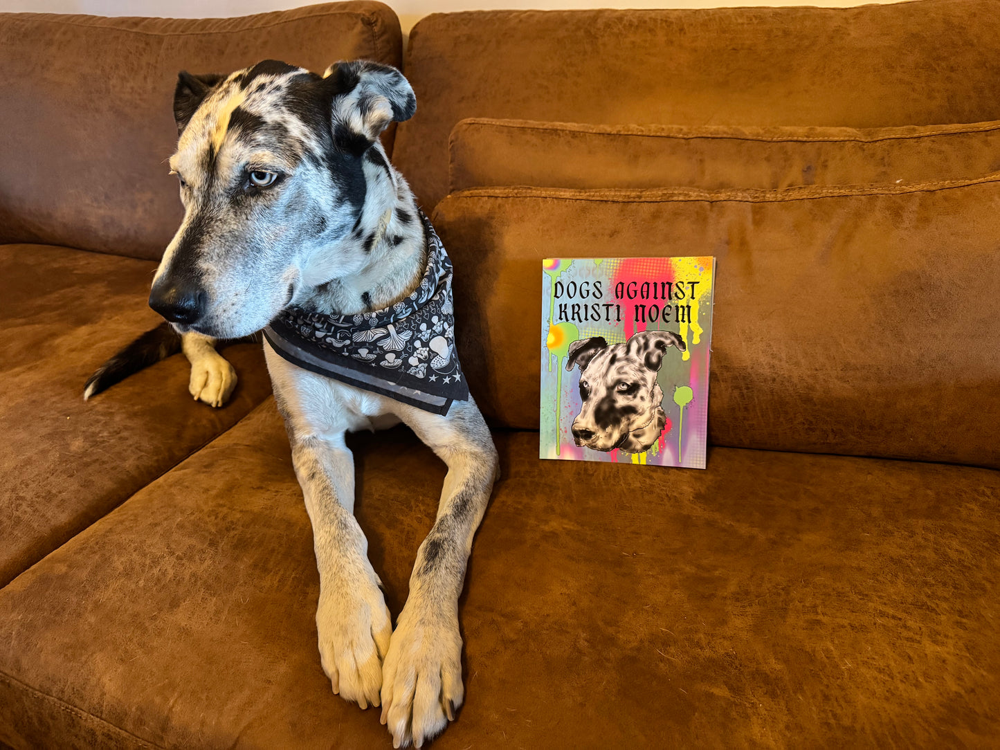 Dogs Against Kristi Noem 8x10 print