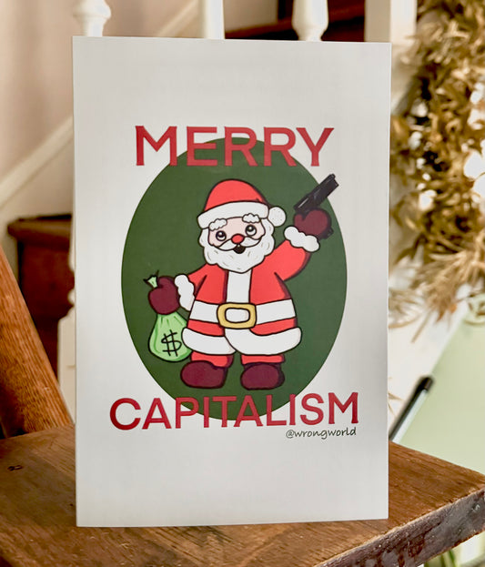 Merry Capitalism Card