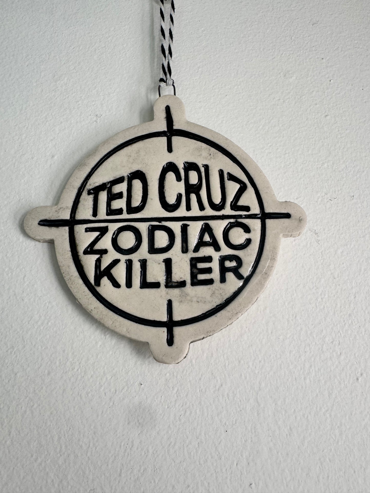 Ted Cruz Zodiac Killer Ornament