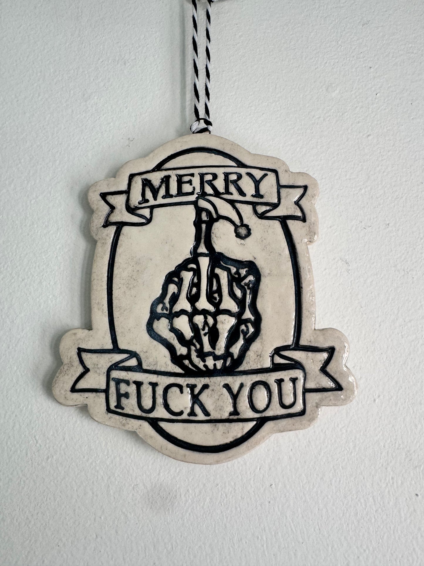Merry Fuck You Ornament