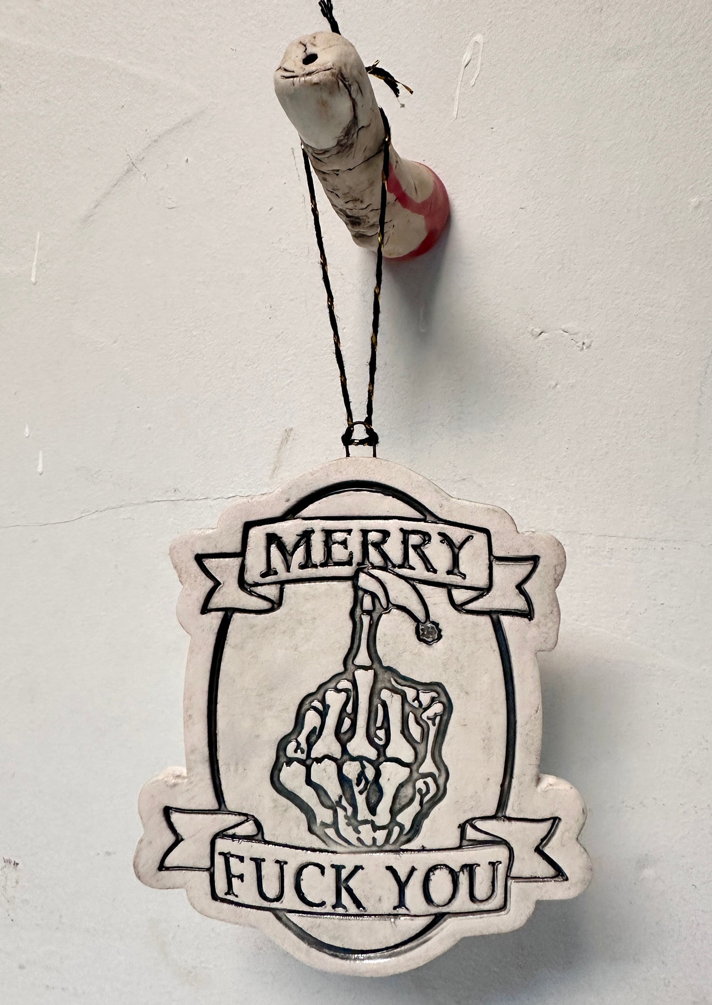 Merry F You Ornament