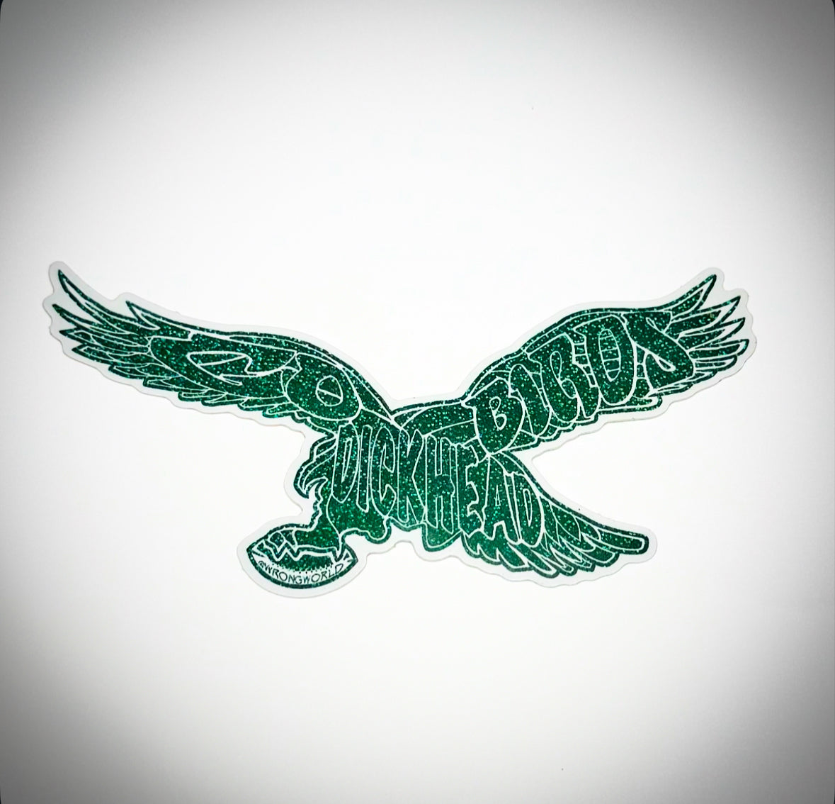 Go birds dickhead sticker 3 pack