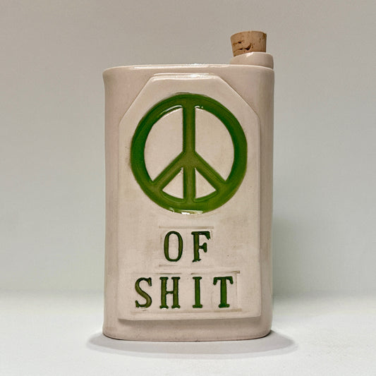 Green Peace Flask